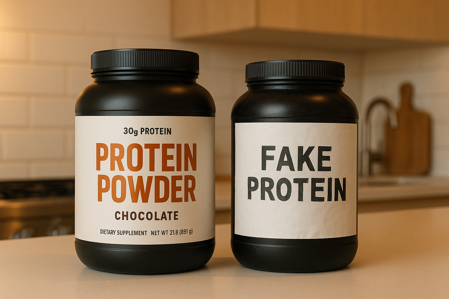 How to Spot Fake Protein Powders