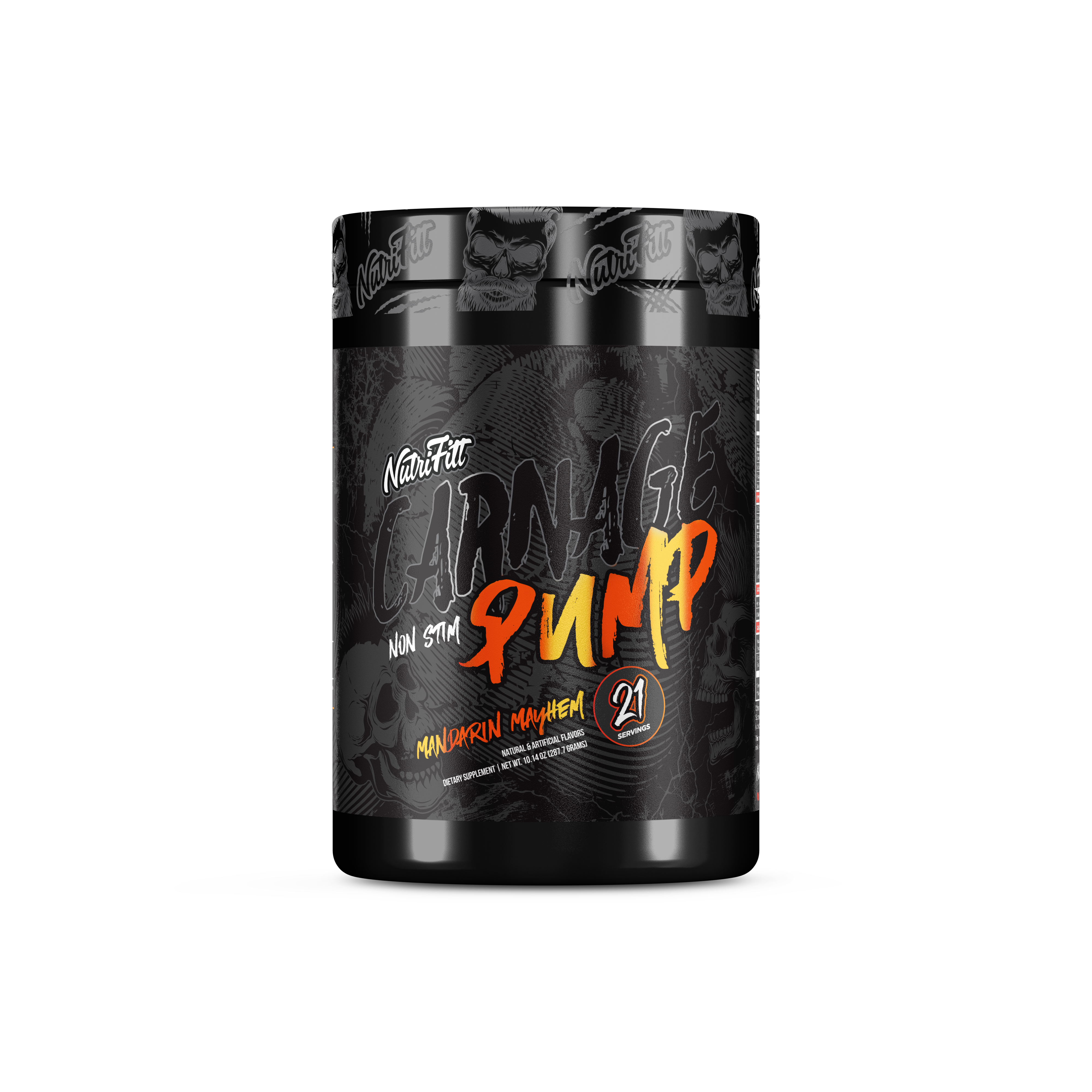 Carnage Pump (Stim-Free, 0mg Caffeine) | NutriFitt Carnage Pump (Stim-Free, 0mg Caffeine) | NutriFitt