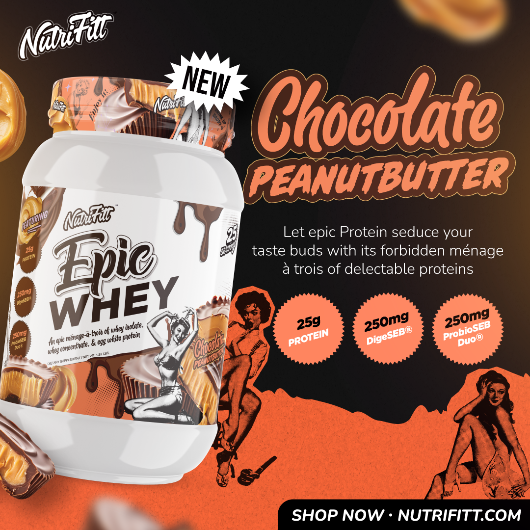 nutrifitt epic whey chocolate peanut butter